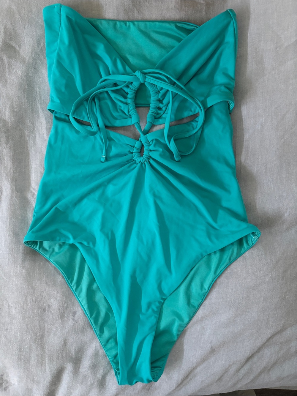 Roxy Bright Teal One-Piece Swimsuit